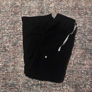 Figs Black Technical Collection Pants